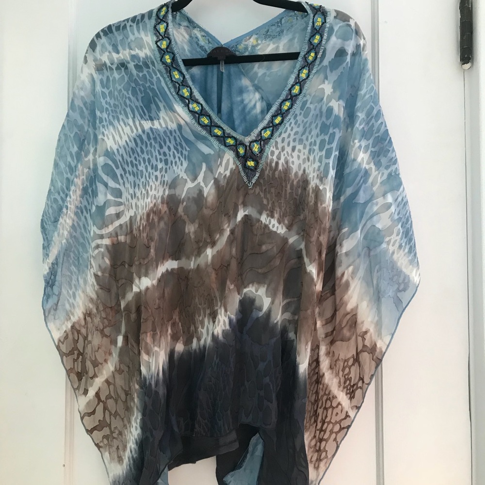 HALE BOB TUNIC BEADED COLLAR